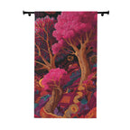 Vibrant Pink Fantasy Single Panel - PoeticWovens