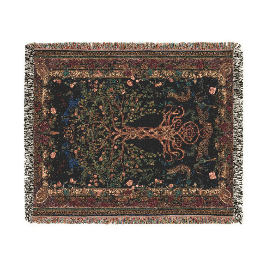 The Old Tree Classical Woven Blanket - PoeticWovens