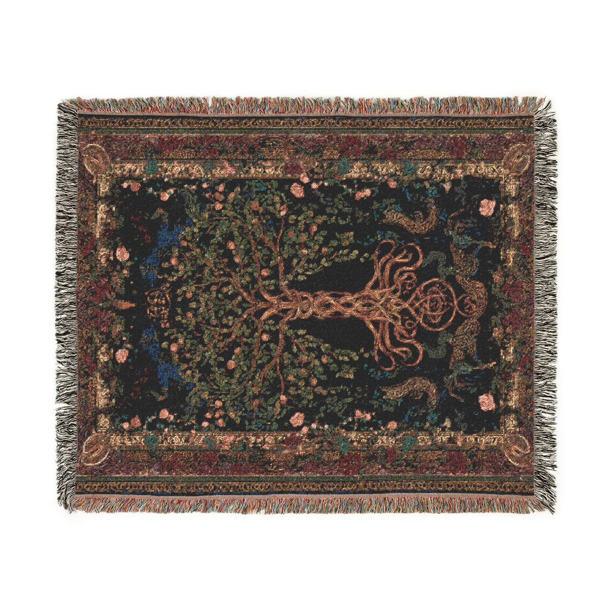 The Old Tree Classical Woven Blanket - PoeticWovens