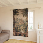Vintage Castle Landscape - PoeticWovens