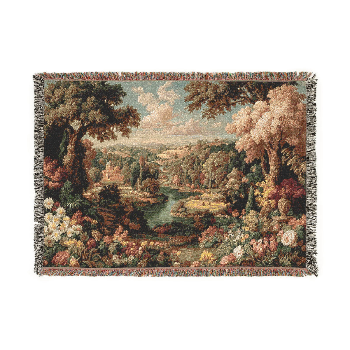 Vintage Landscape Tapestry - PoeticWovens
