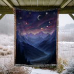 Night Sky Crescent - PoeticWovens