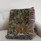 Vintage Floral Tapestry - PoeticWovens