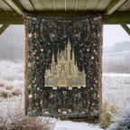Vintage Castle Chateau - PoeticWovens