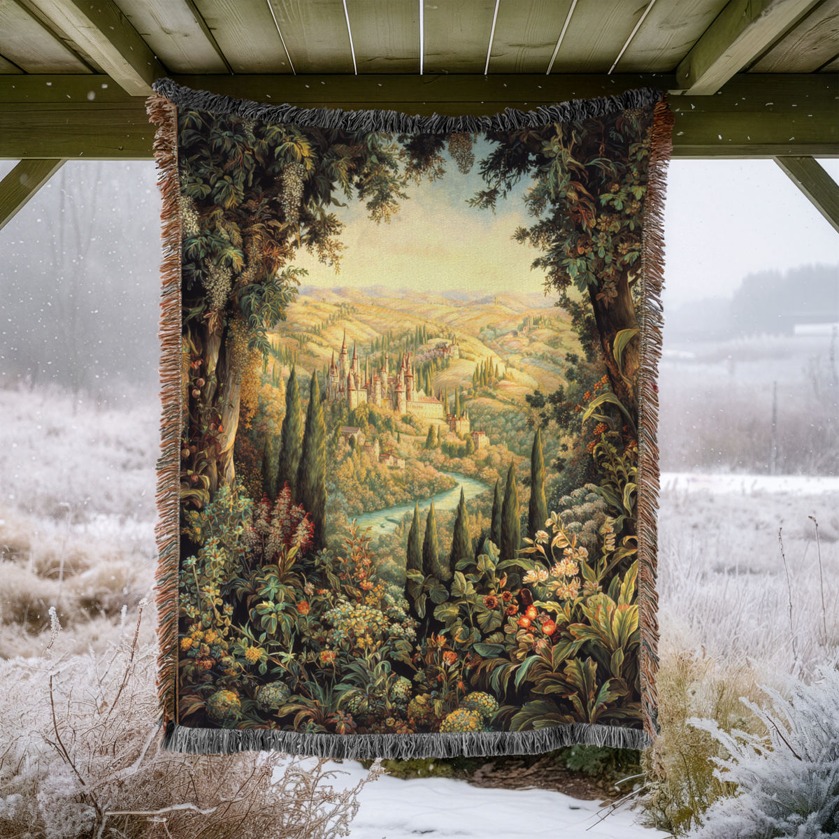Vintage Landscape - PoeticWovens