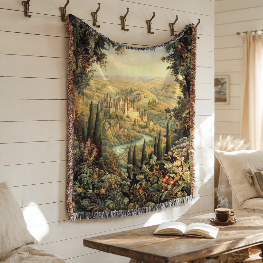 Vintage Landscape - PoeticWovens
