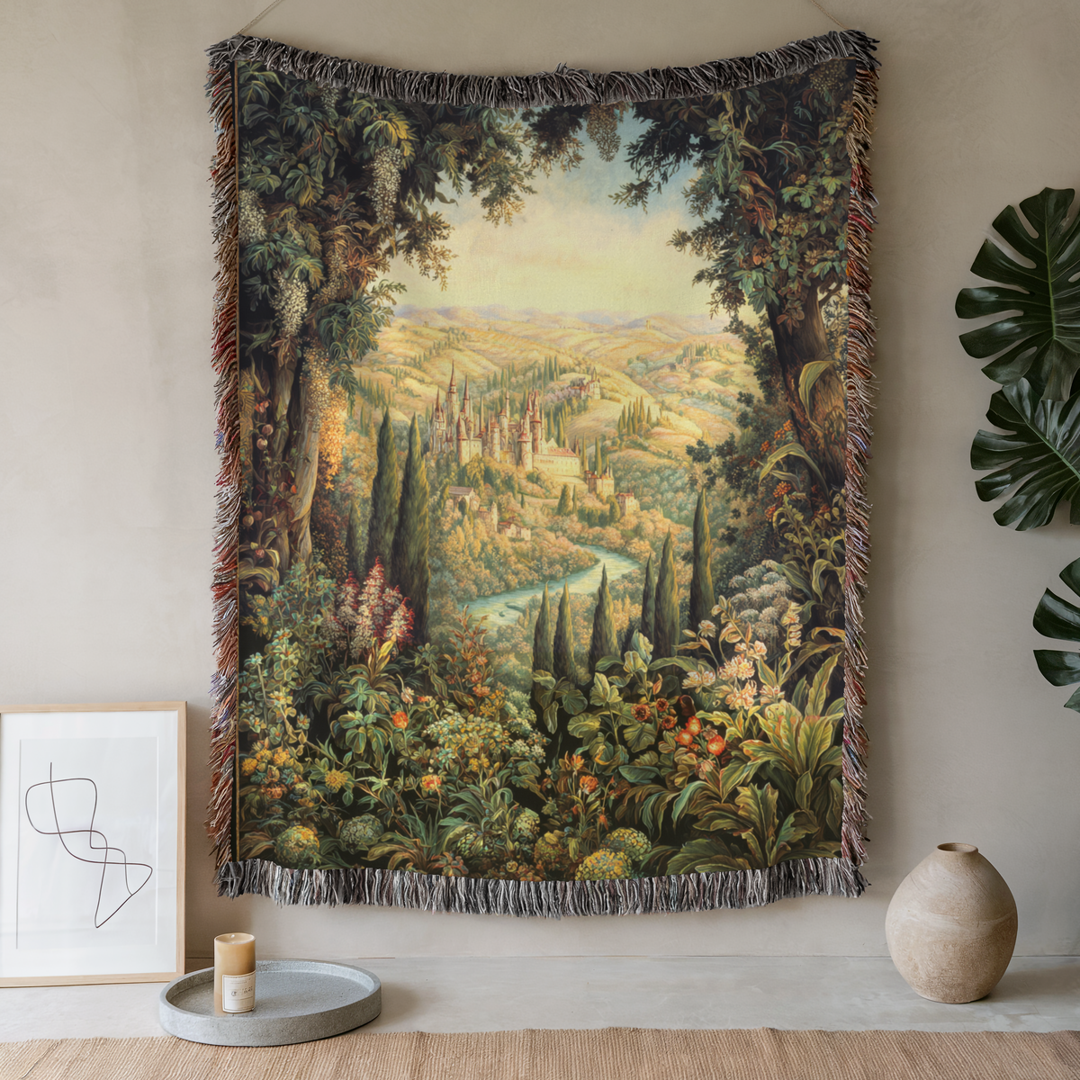 Vintage Landscape - PoeticWovens