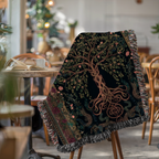 The Old Tree Classical Woven Blanket - PoeticWovens
