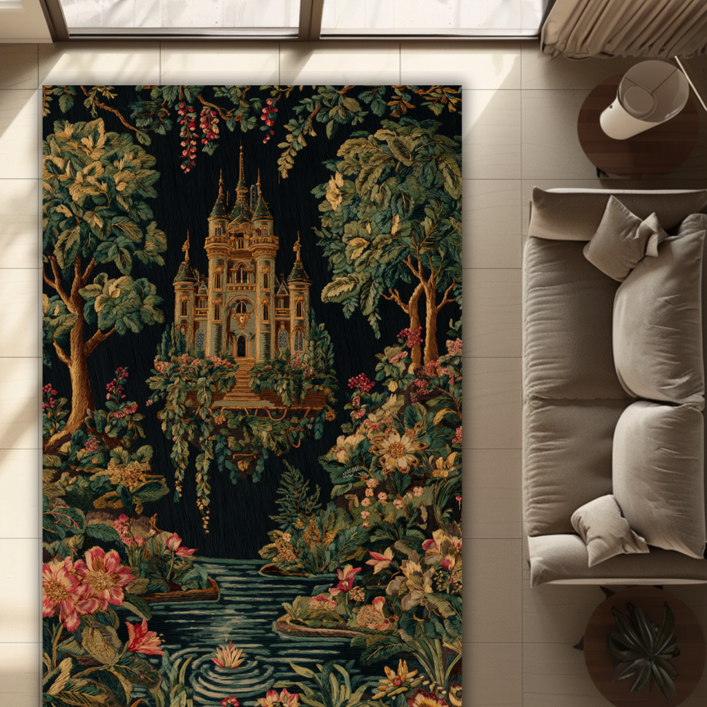 Victorian Castle Medieval - PoeticWovens