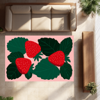 Strawberry Pattern - PoeticWovens