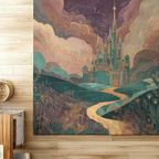 Mystical Castle Moon - PoeticWovens