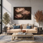 Blush Peony Flowers - PoeticWovens