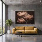 Blush Peony Flowers - PoeticWovens
