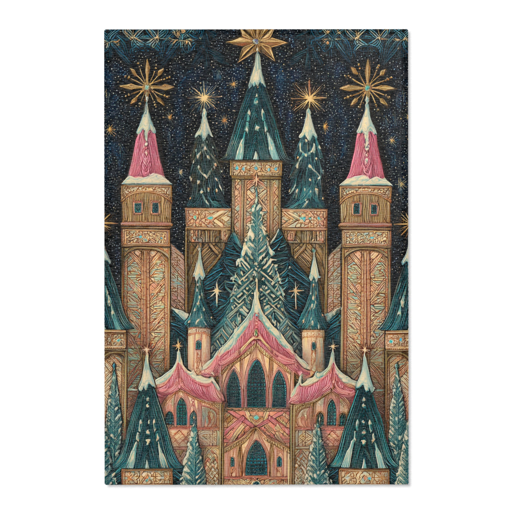 Whimsical Starry Castle - PoeticWovens