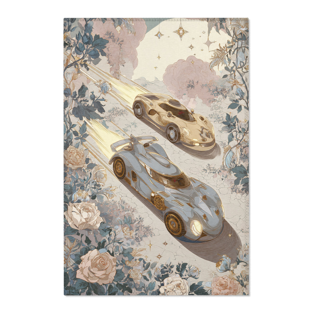 Vintage Racing Cars - PoeticWovens