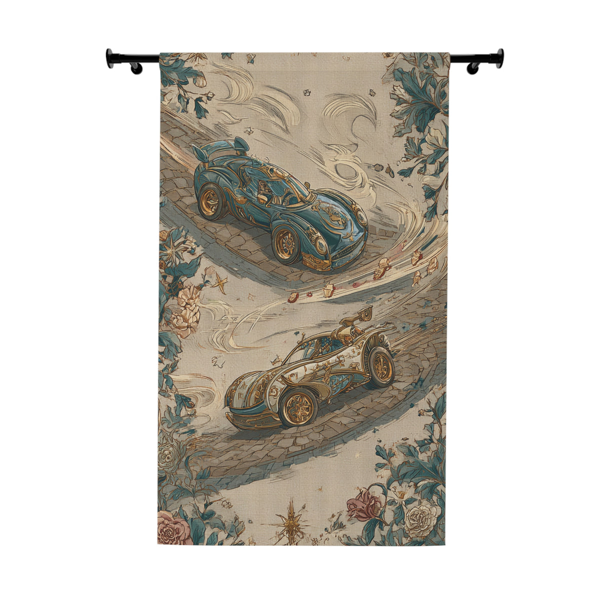 Vintage Racing Cars - PoeticWovens