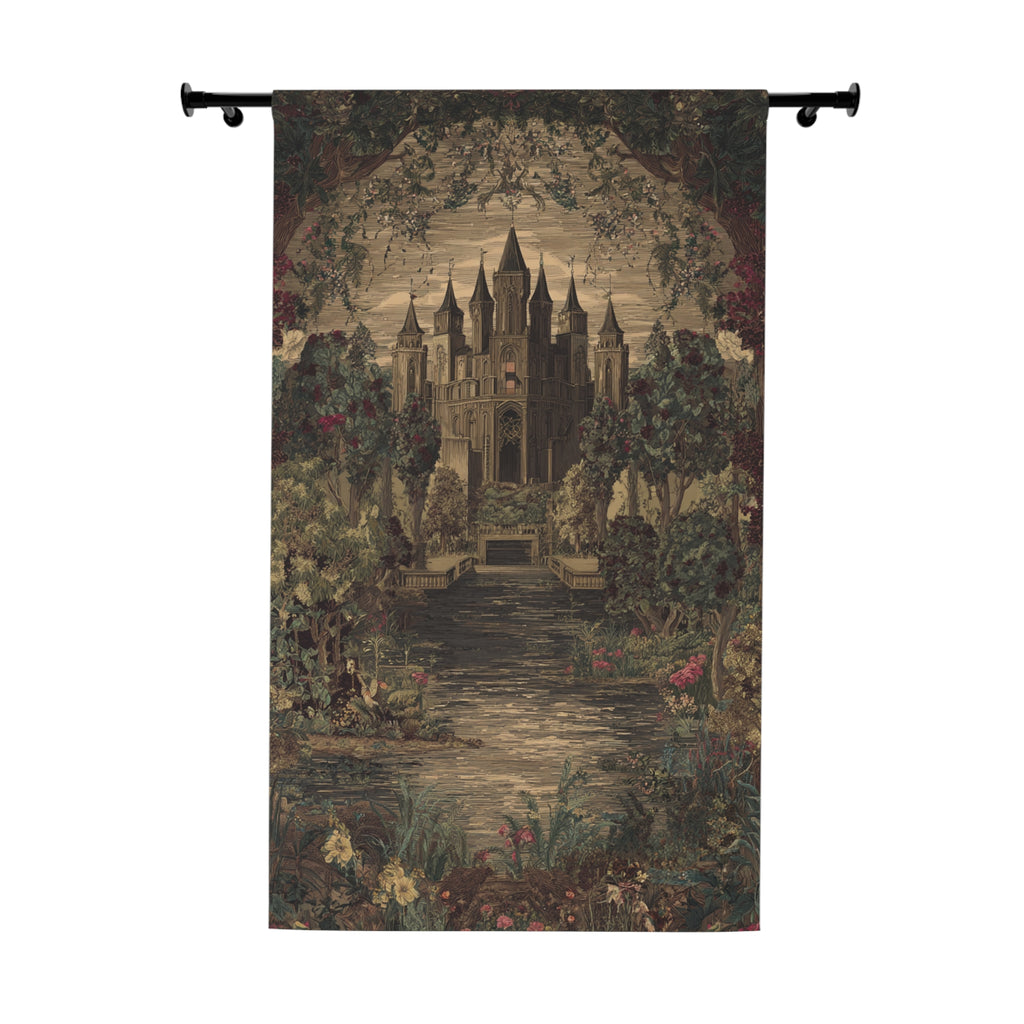 Medieval Castle Scene - PoeticWovens