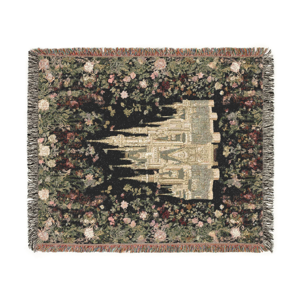 Vintage Castle Chateau - PoeticWovens