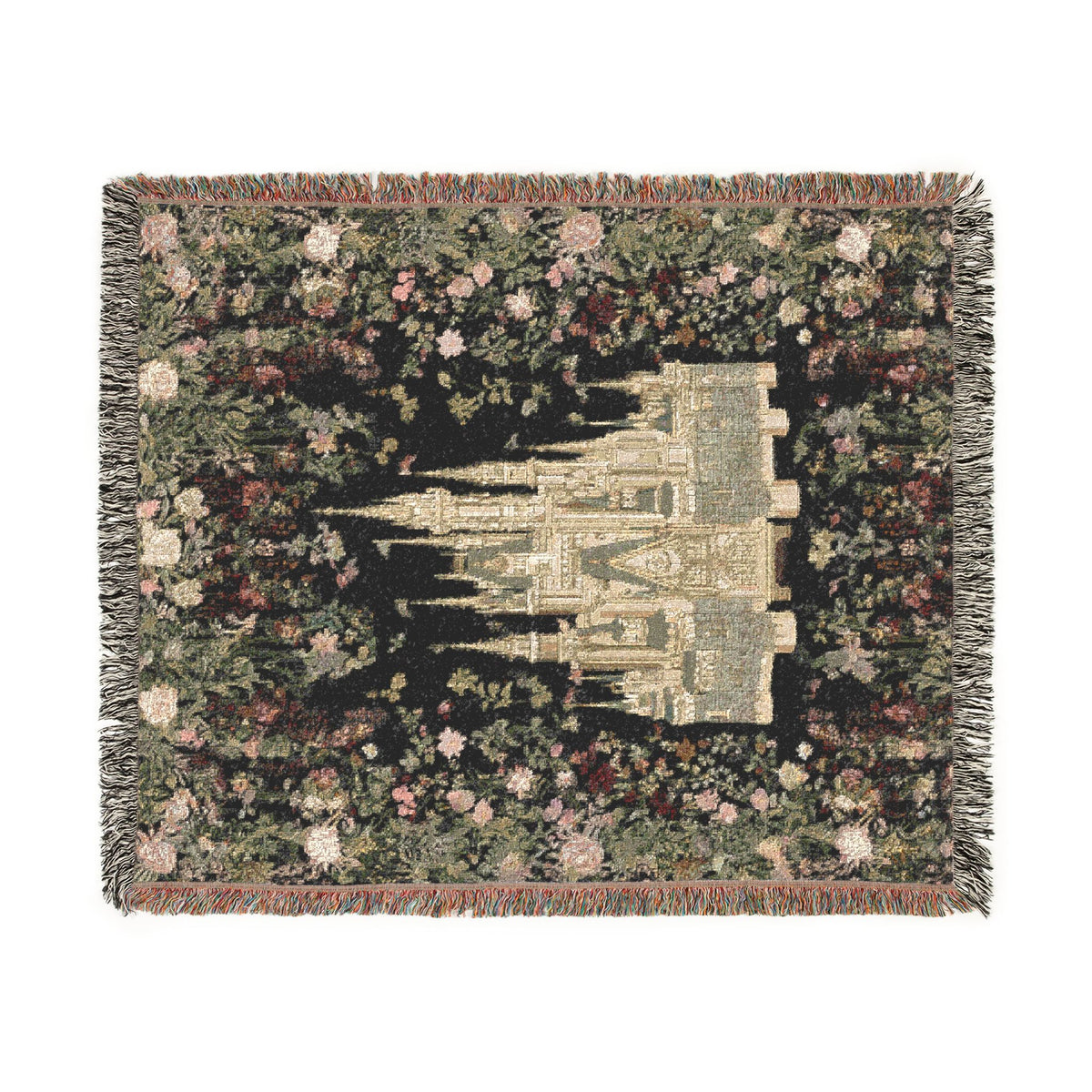 Vintage Castle Chateau - PoeticWovens
