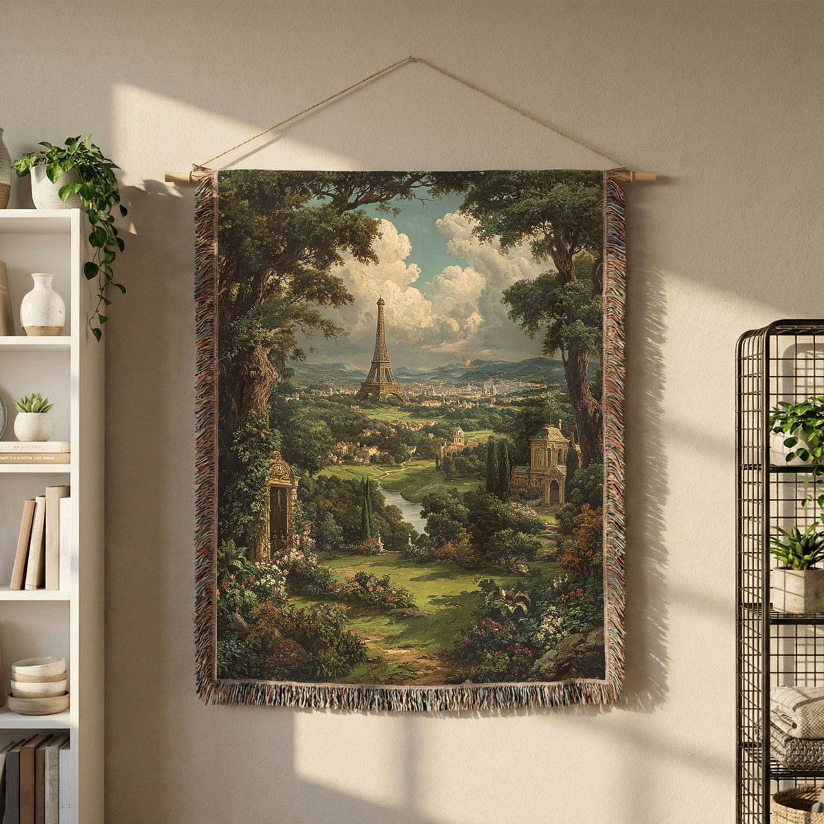 Classic Landscape Woven Blanket - PoeticWovens