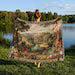 Vintage Landscape Tapestry - PoeticWovens